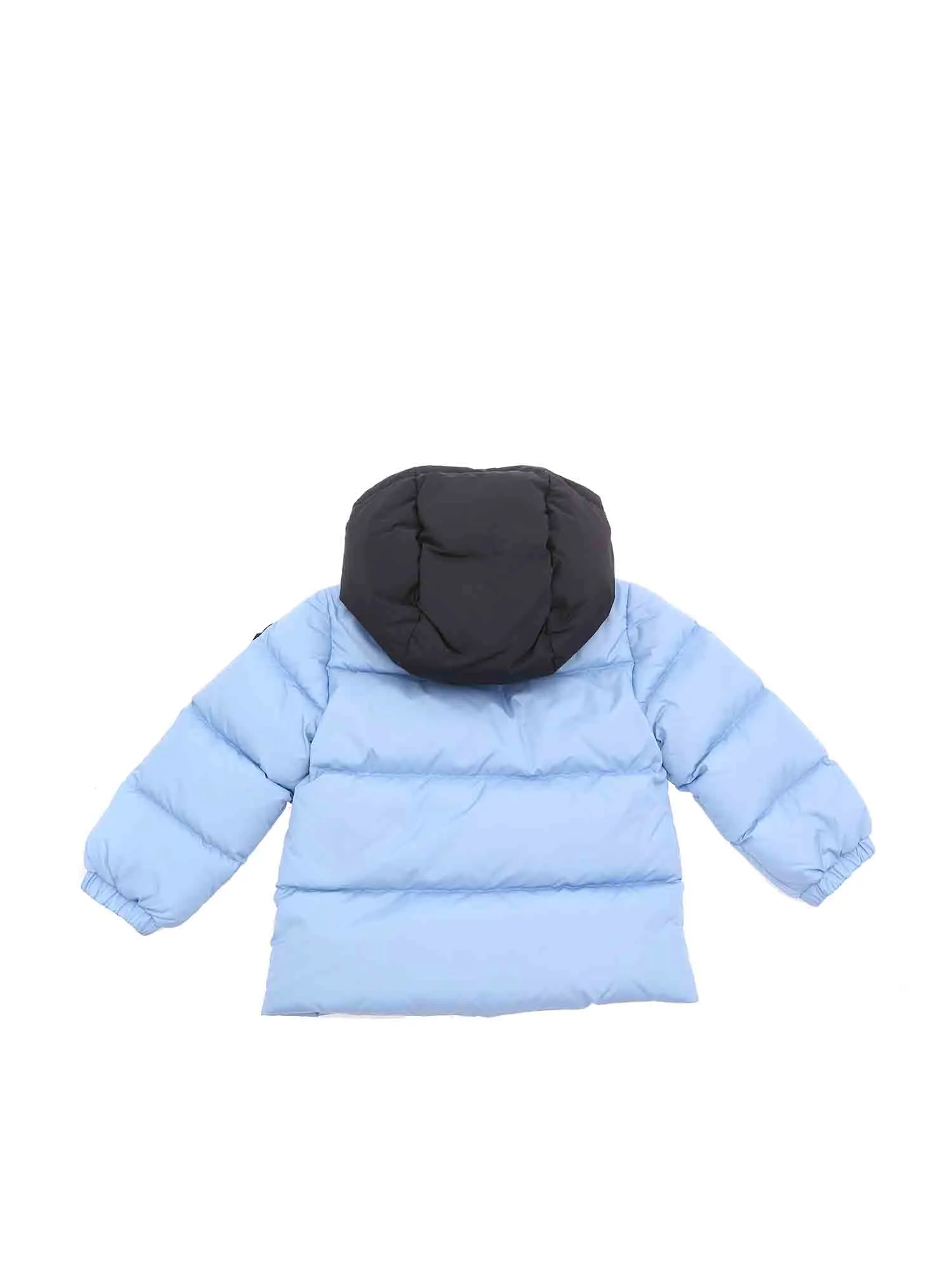 Moncler Enfant Two-Tone Hooded Puffer Jacket