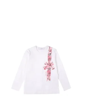Monnalisa Floral Print T-Shirt