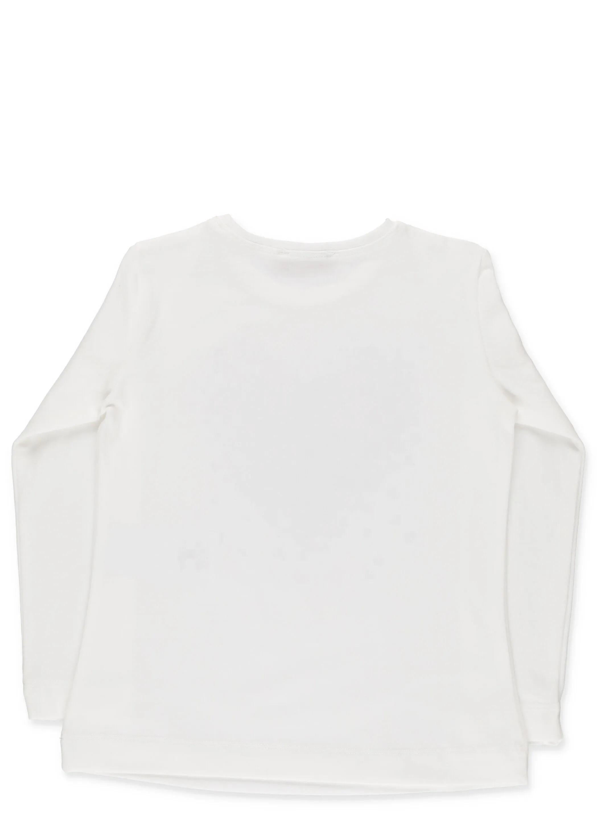 Monnalisa Hearts Printed Long Sleeve T-Shirt