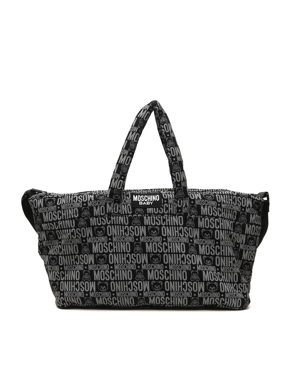 Moschino Kids Allover Logo Printed Changing Bag