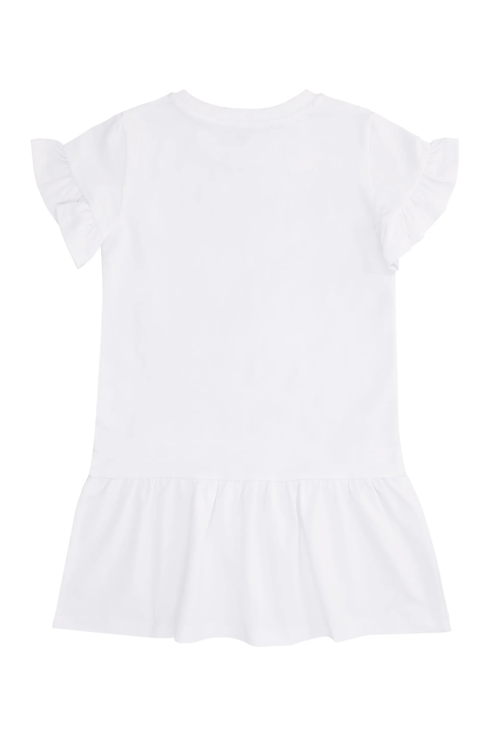 Moschino Kids Double Question Mark Logo Detail Dress