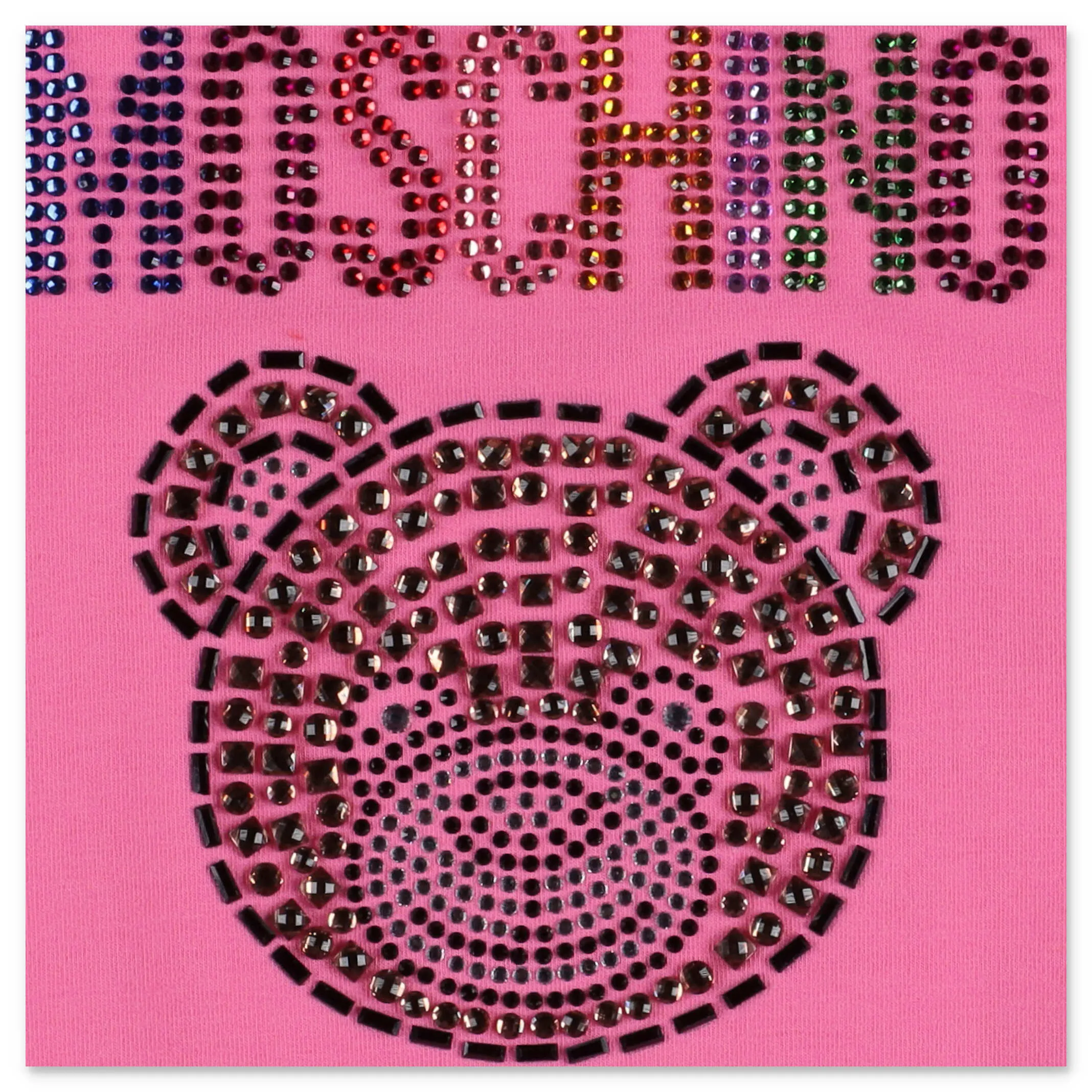 Moschino Kids Embellished Teddy Bear Logo T-Shirt Dress