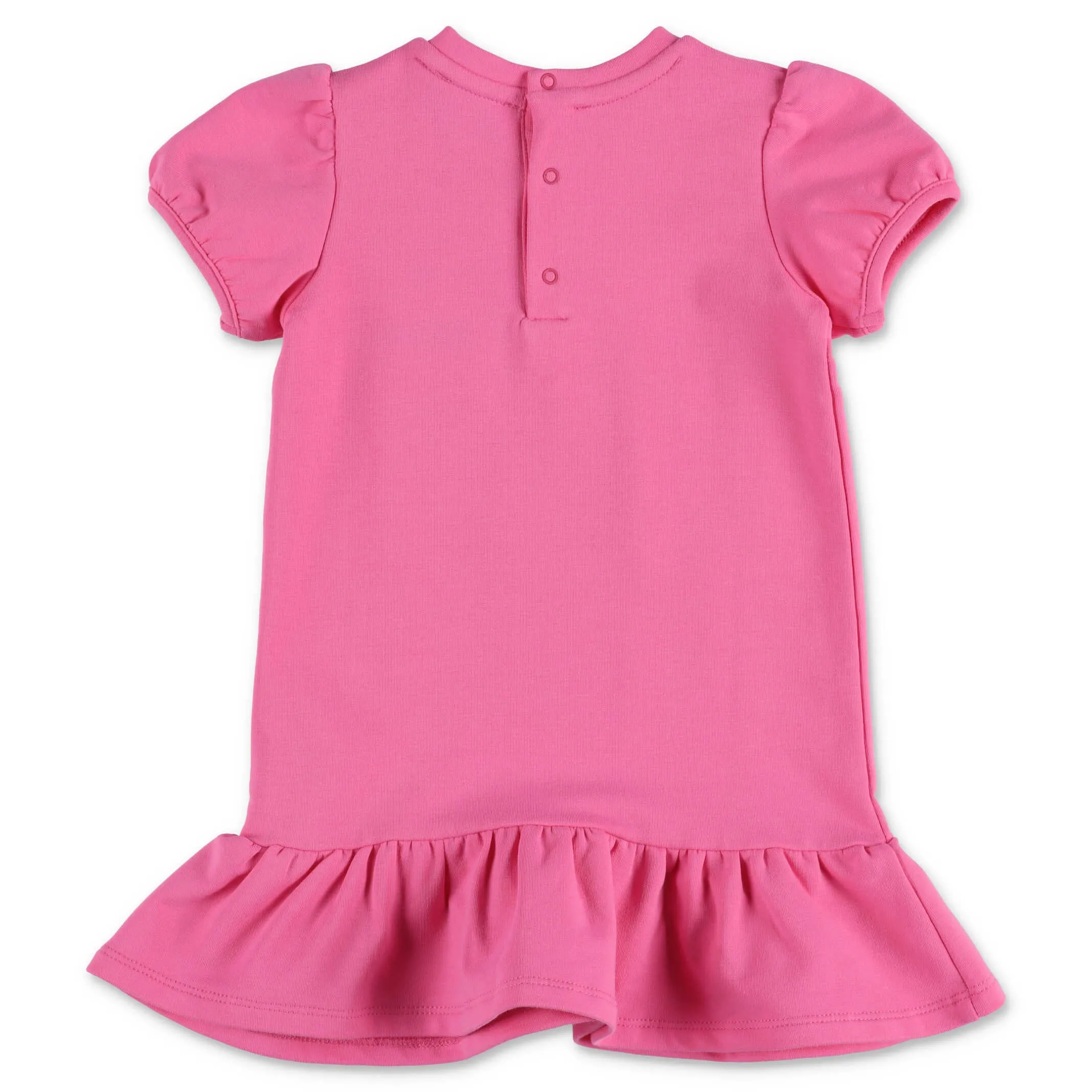 Moschino Kids Embellished Teddy Bear Logo T-Shirt Dress