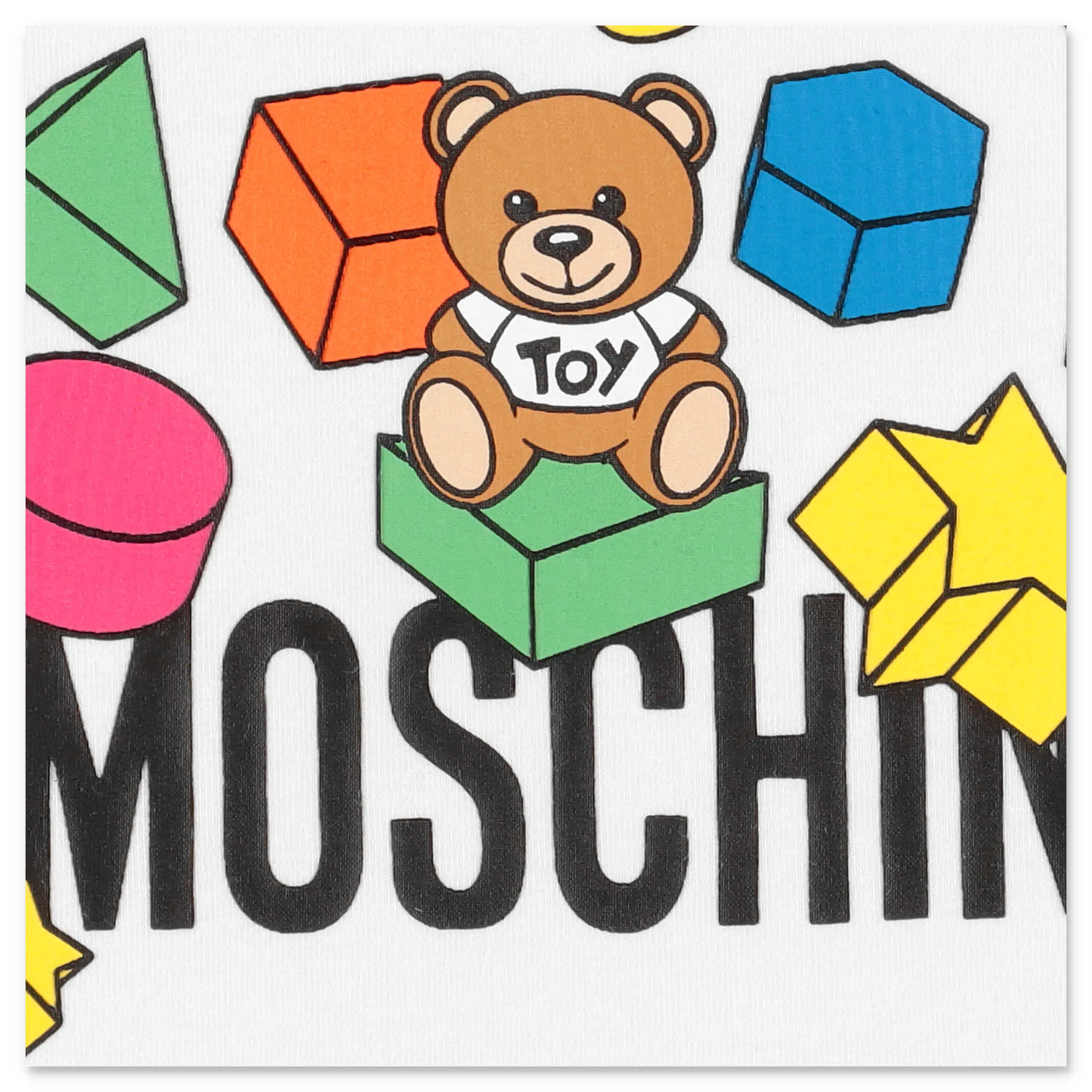Moschino Kids Graphic Logo Printed T-Shirt