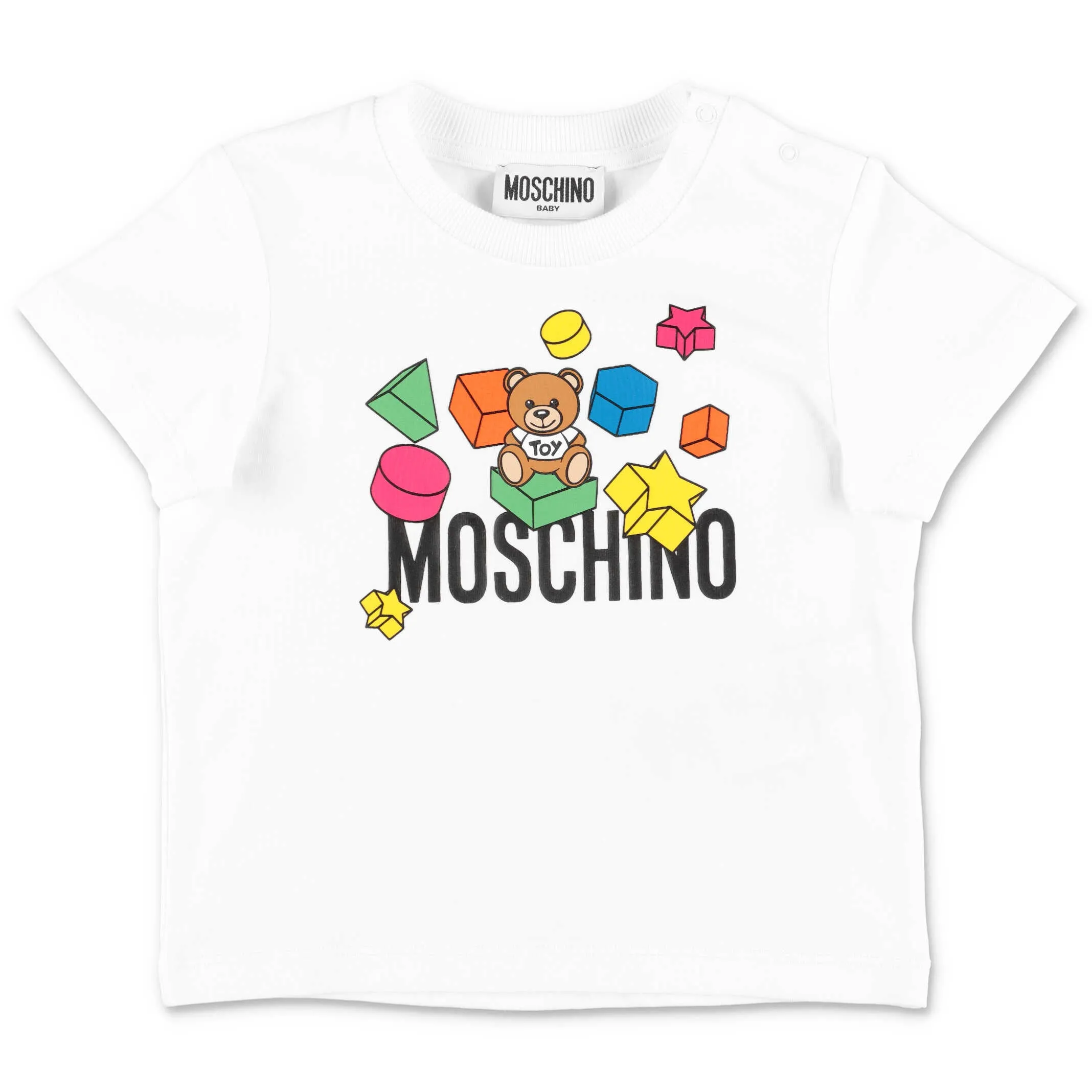 Moschino Kids Graphic Logo Printed T-Shirt