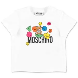 Moschino Kids Graphic Logo Printed T-Shirt