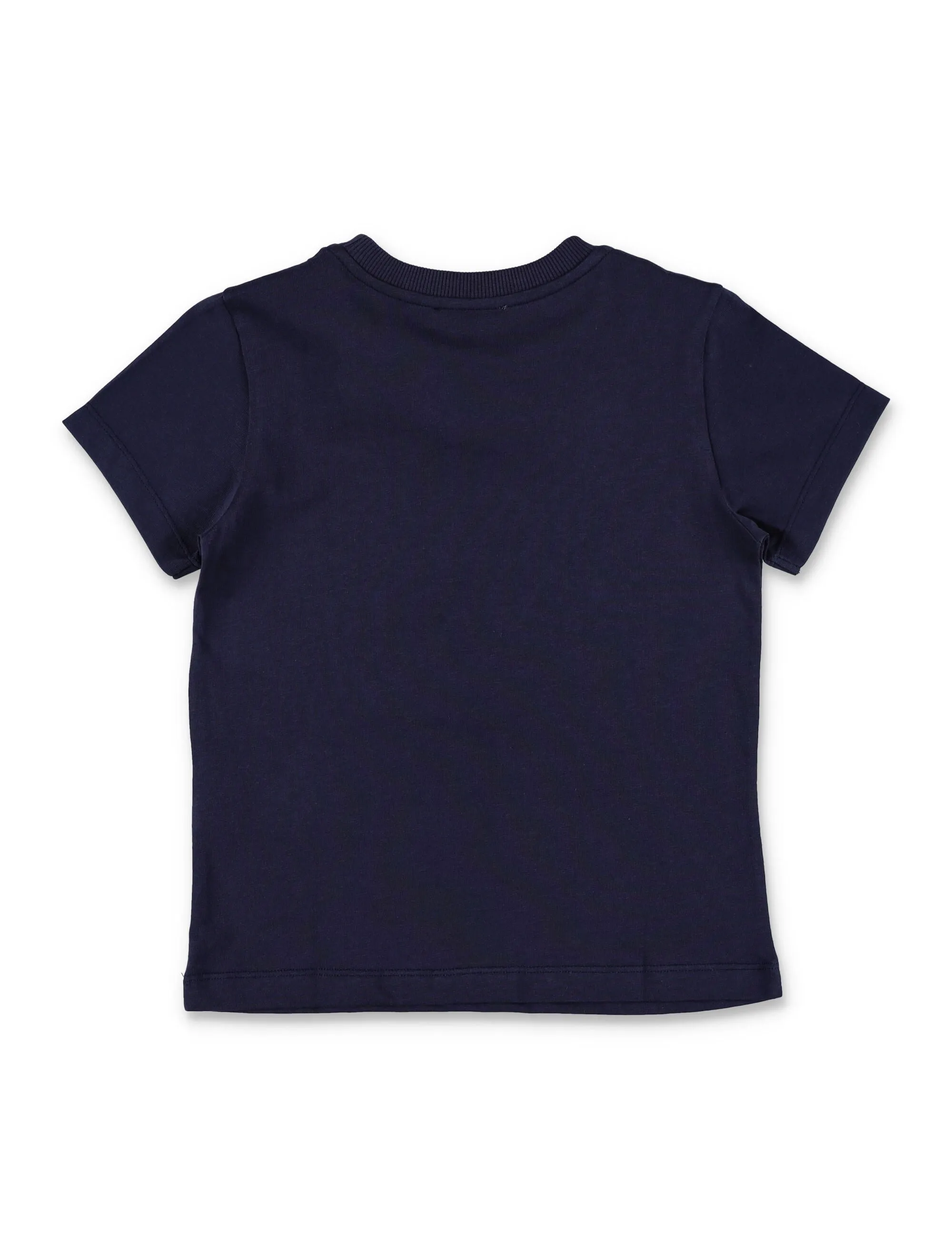 Moschino Kids Logo Embroidered Crewneck T-Shirt