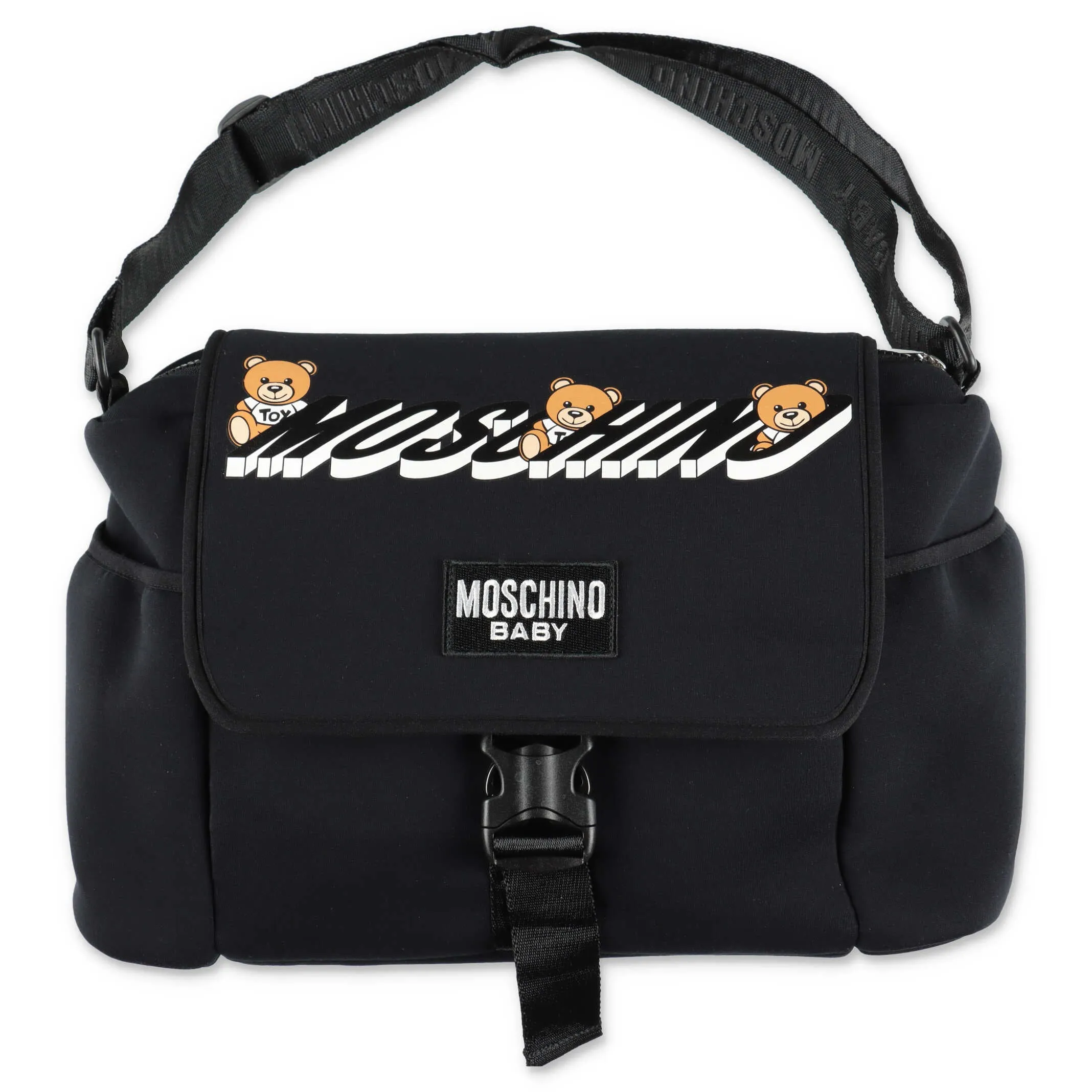 Moschino Kids Logo Print Baby Changing Bag