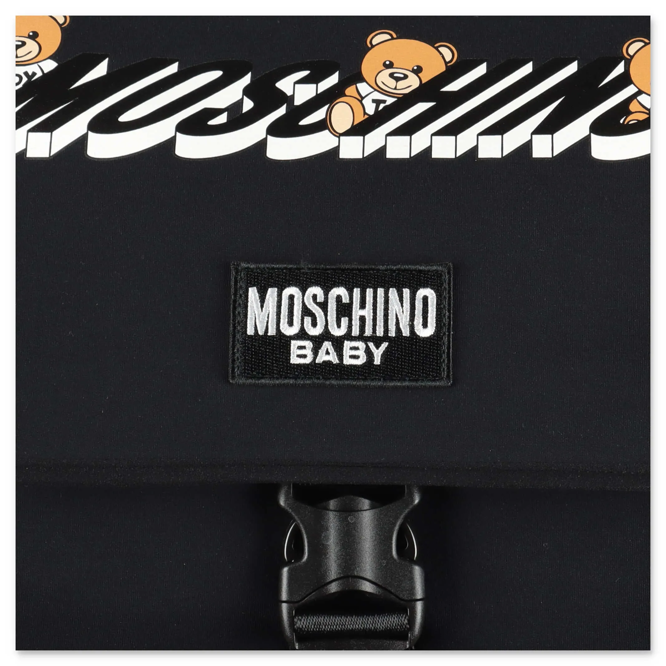 Moschino Kids Logo Print Baby Changing Bag