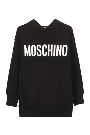 Moschino Kids Logo Print Hoodie