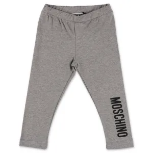 Moschino Kids Logo Printed Leggings