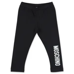 Moschino Kids Logo Printed Leggings