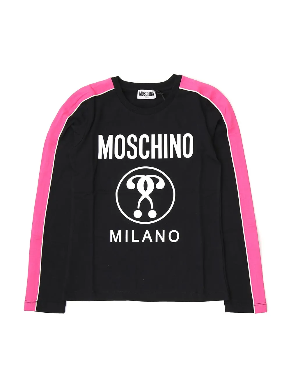 Moschino Kids Logo Printed Long Sleeve T-Shirt