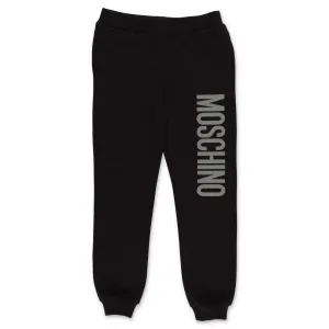 Moschino Kids Logo Printed Sweatpants