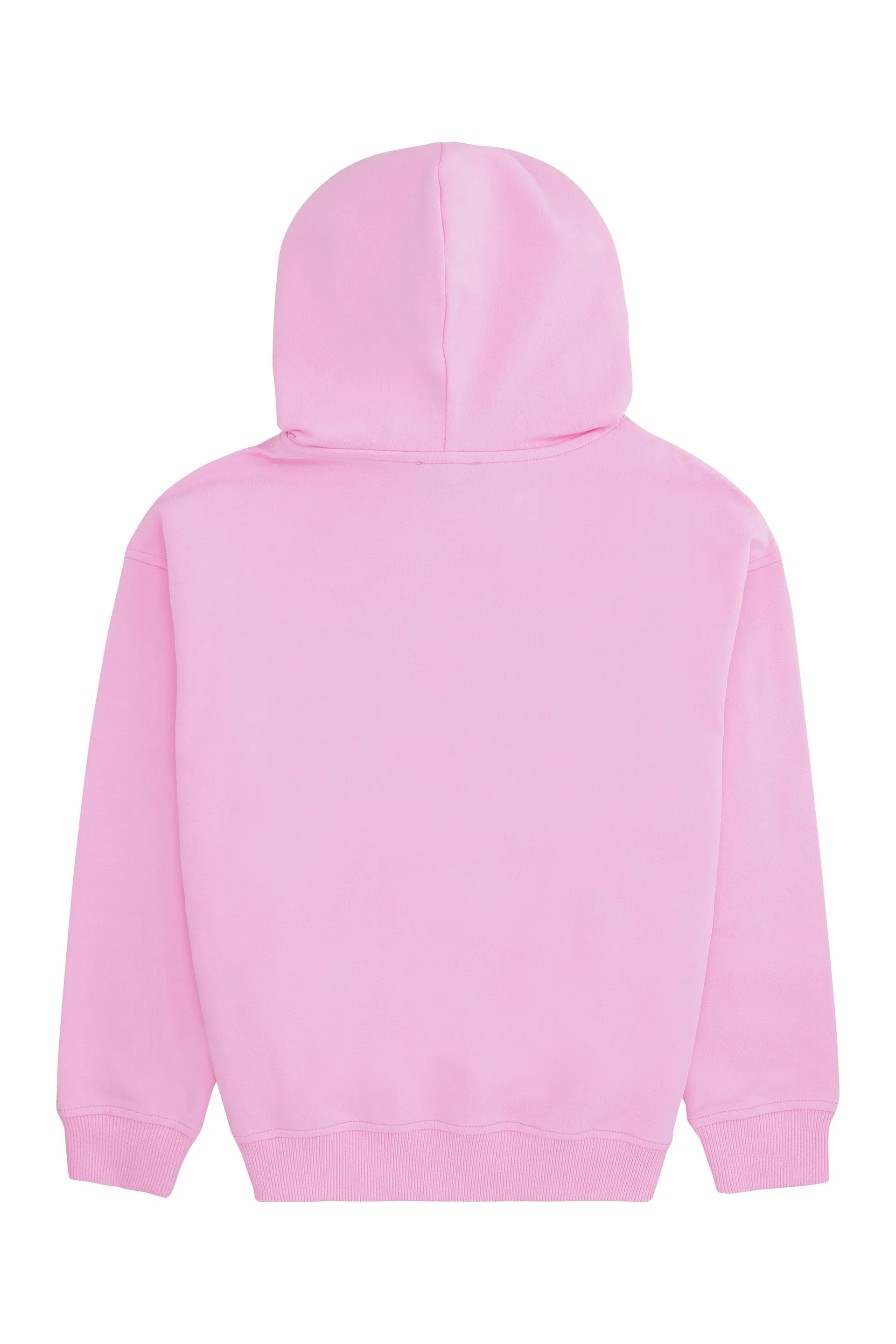 Moschino Kids Metallic Logo Hoodie