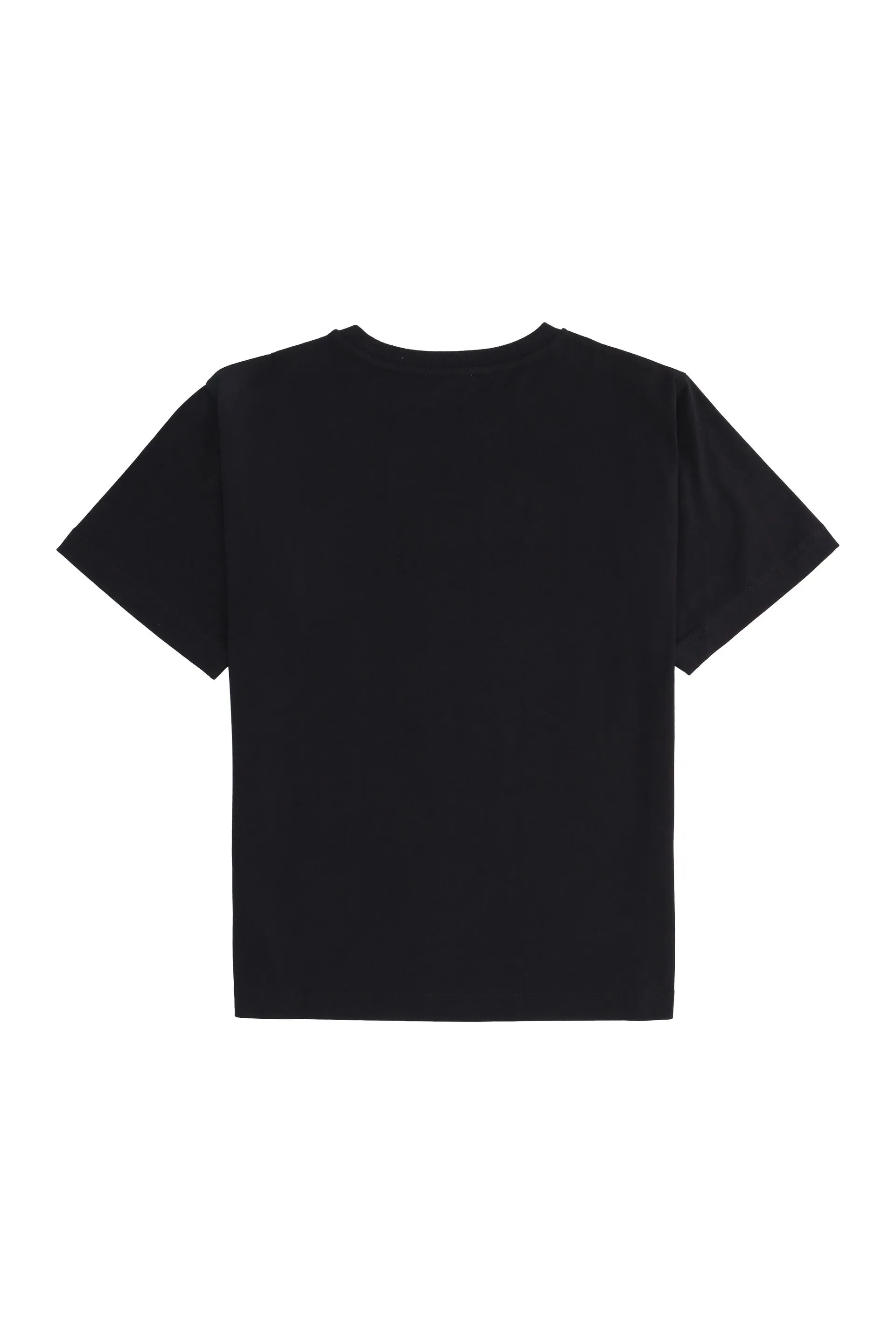 Moschino Kids Rhinestone Logo Embellished T-Shirt