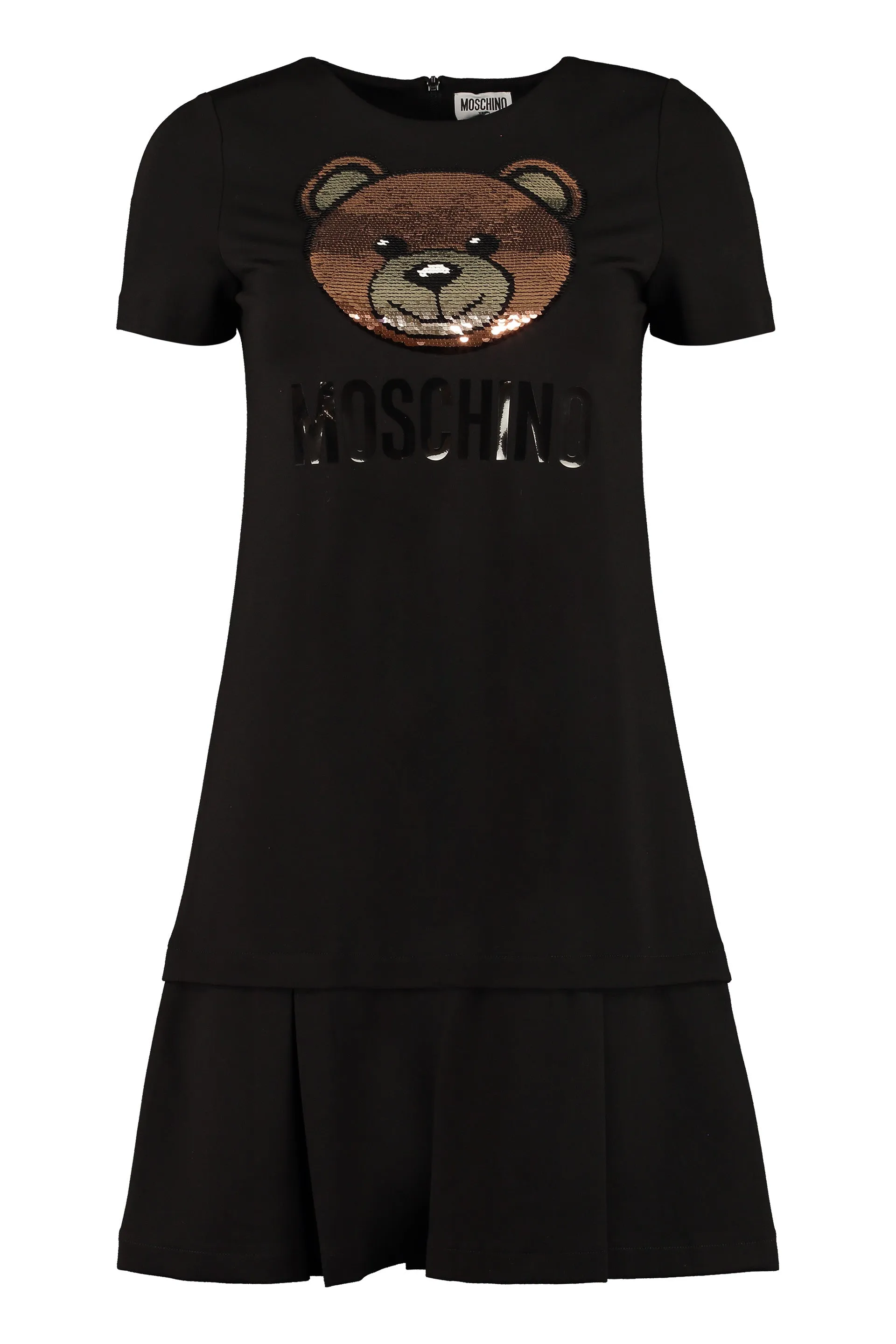 Moschino Kids Sequined Teddy Dress