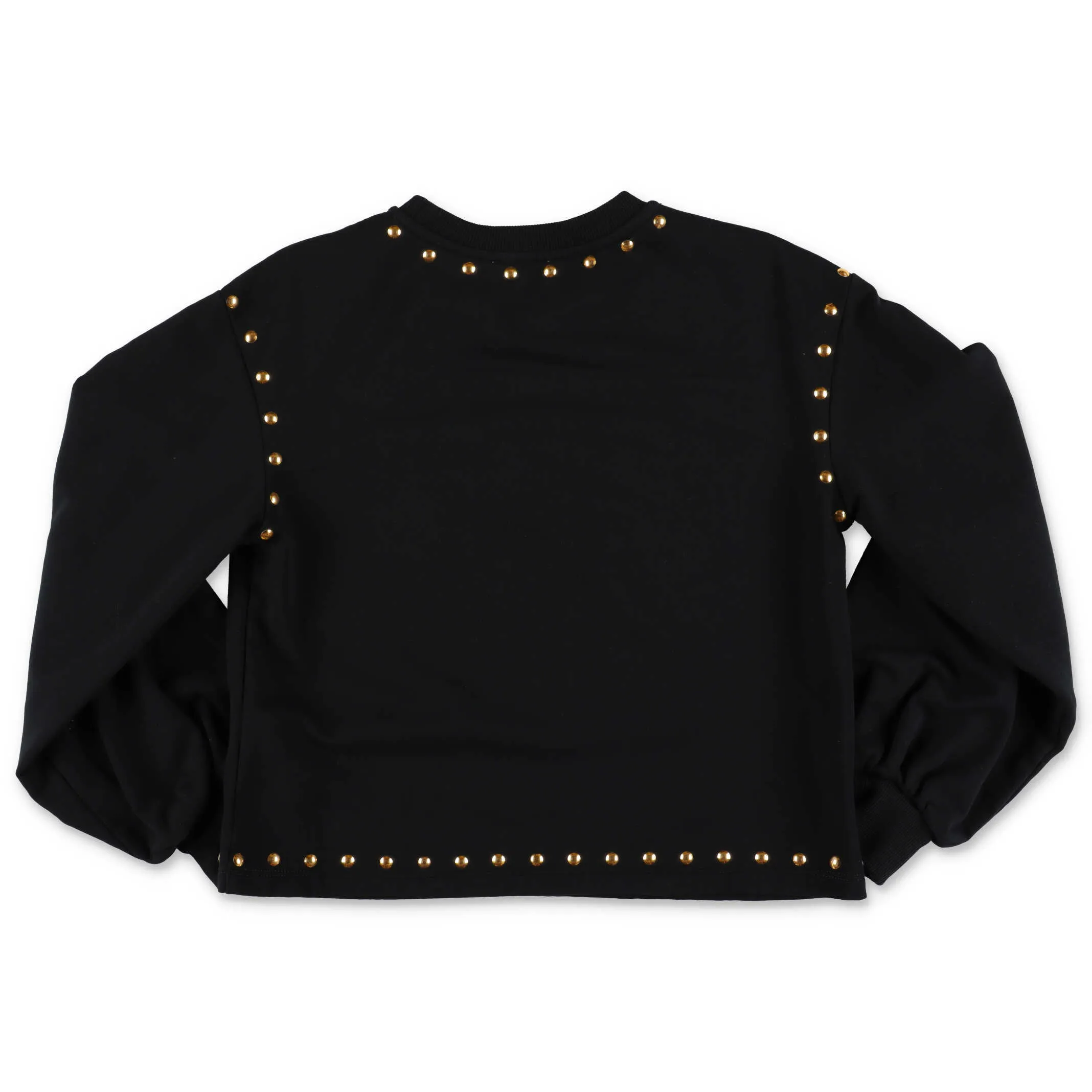 Moschino Kids Studded Teddy Bear Sweatshirt