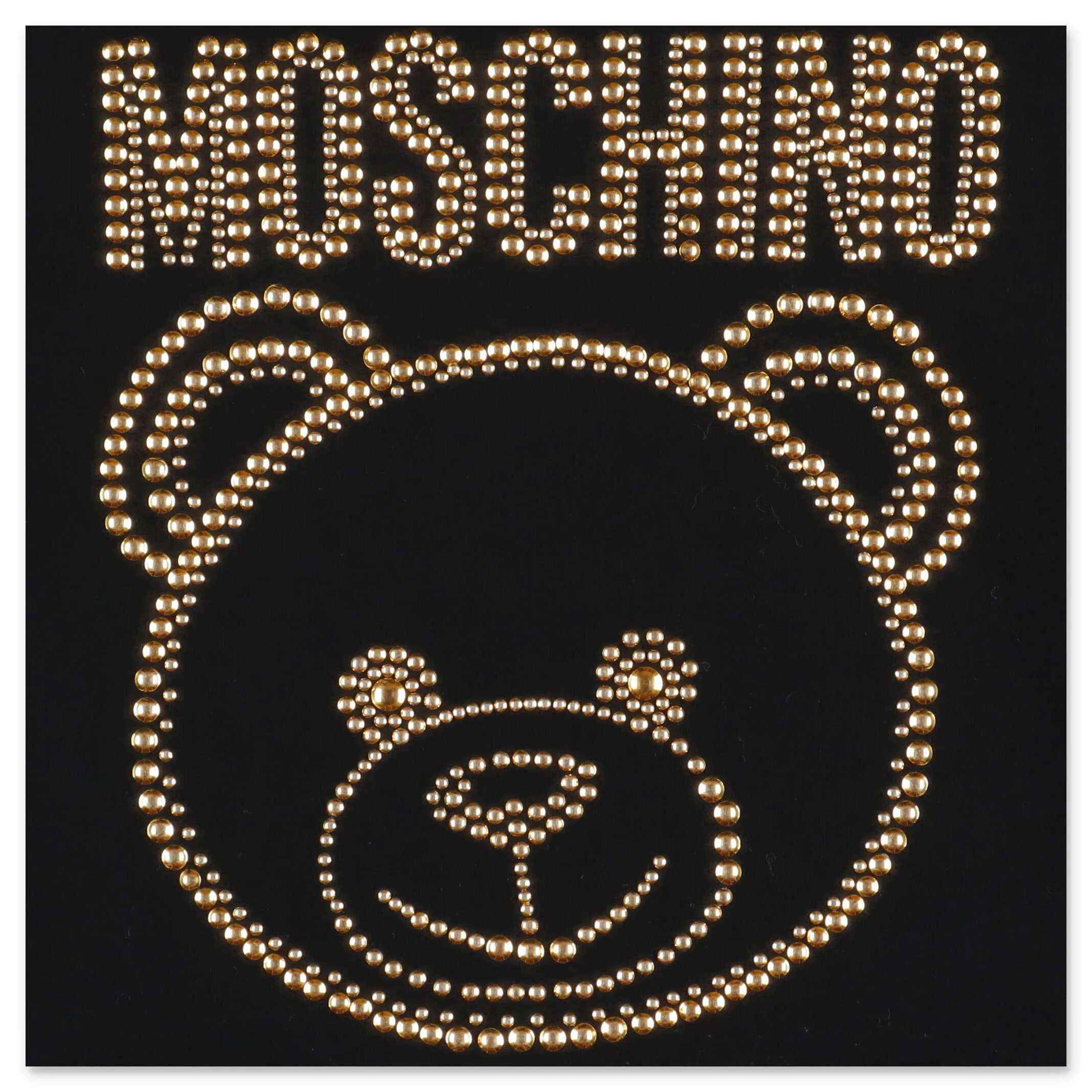 Moschino Kids Studded Teddy Bear Sweatshirt