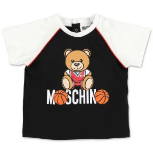Moschino Kids Teddy Bear Crewneck T-Shirt