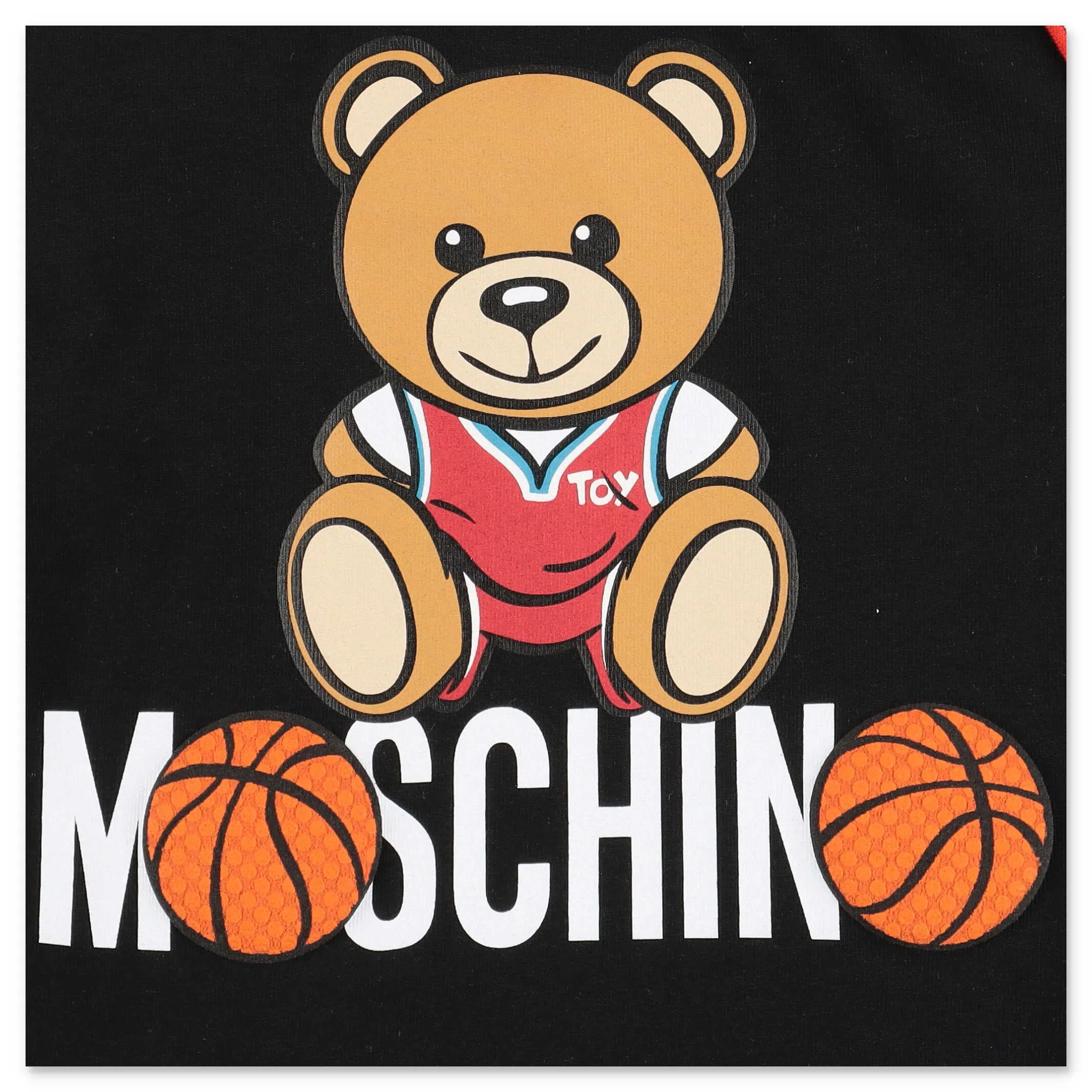 Moschino Kids Teddy Bear Crewneck T-Shirt