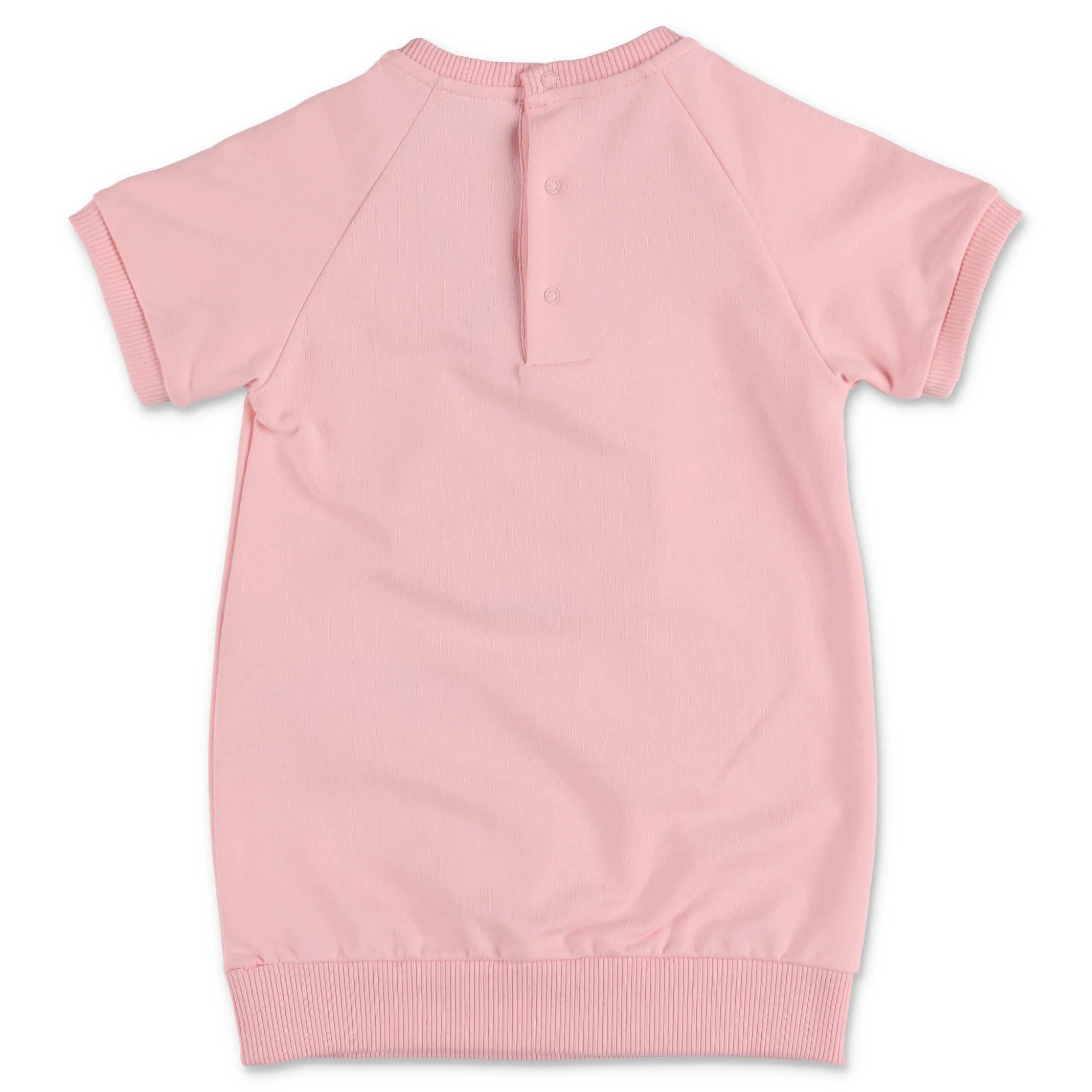 Moschino Kids Teddy Bear Embroidered Sweatshirt Dress
