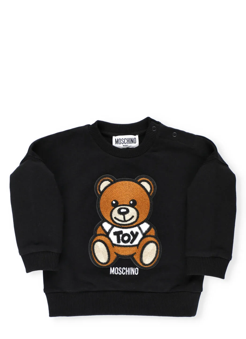 Moschino Kids Teddy Bear Embroidered Sweatshirt