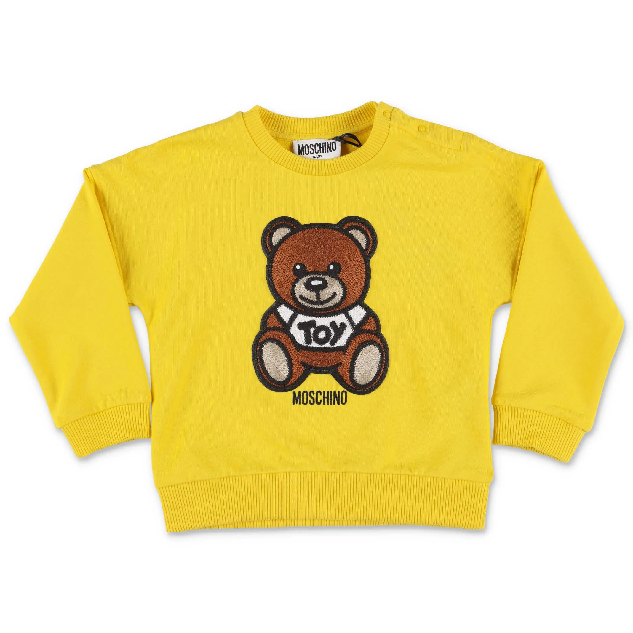 Moschino Kids Teddy Bear Embroidered Sweatshirt