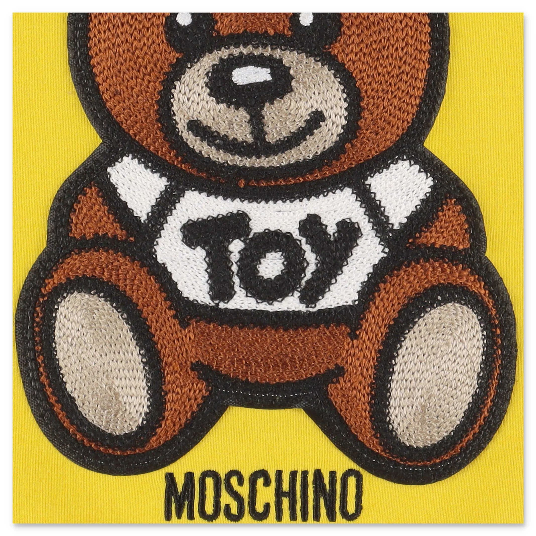 Moschino Kids Teddy Bear Embroidered Sweatshirt