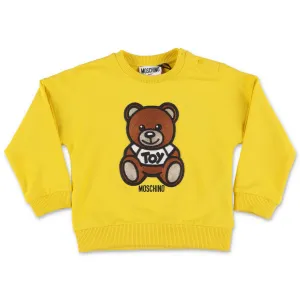 Moschino Kids Teddy Bear Embroidered Sweatshirt