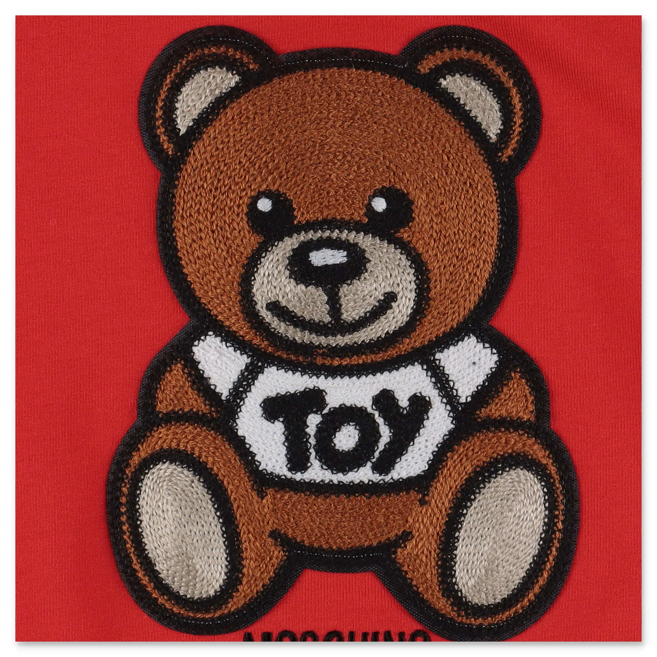 Moschino Kids Teddy Bear Embroidered Sweatshirt