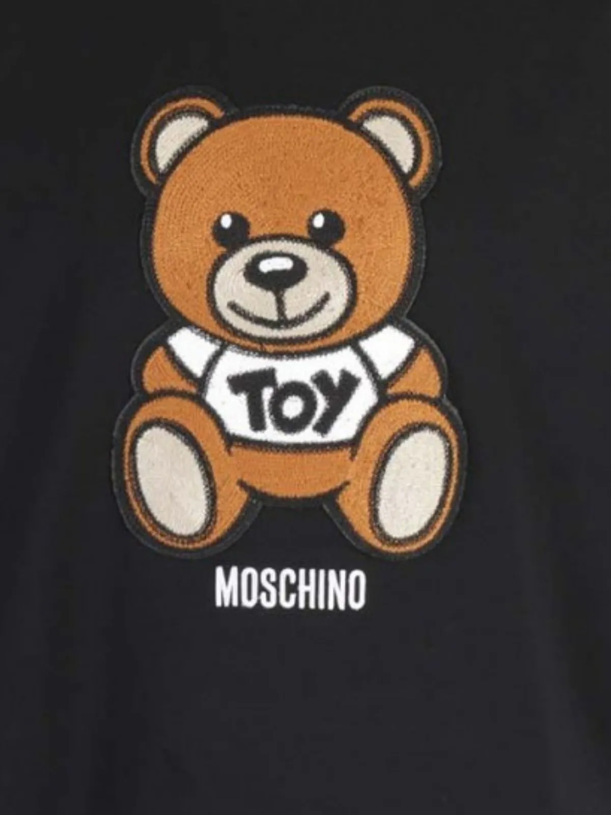 Moschino Kids Teddy Bear Embroidered T-Shirt