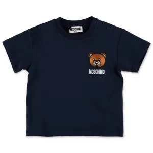 Moschino Kids Teddy Bear Embroidered T-Shirt