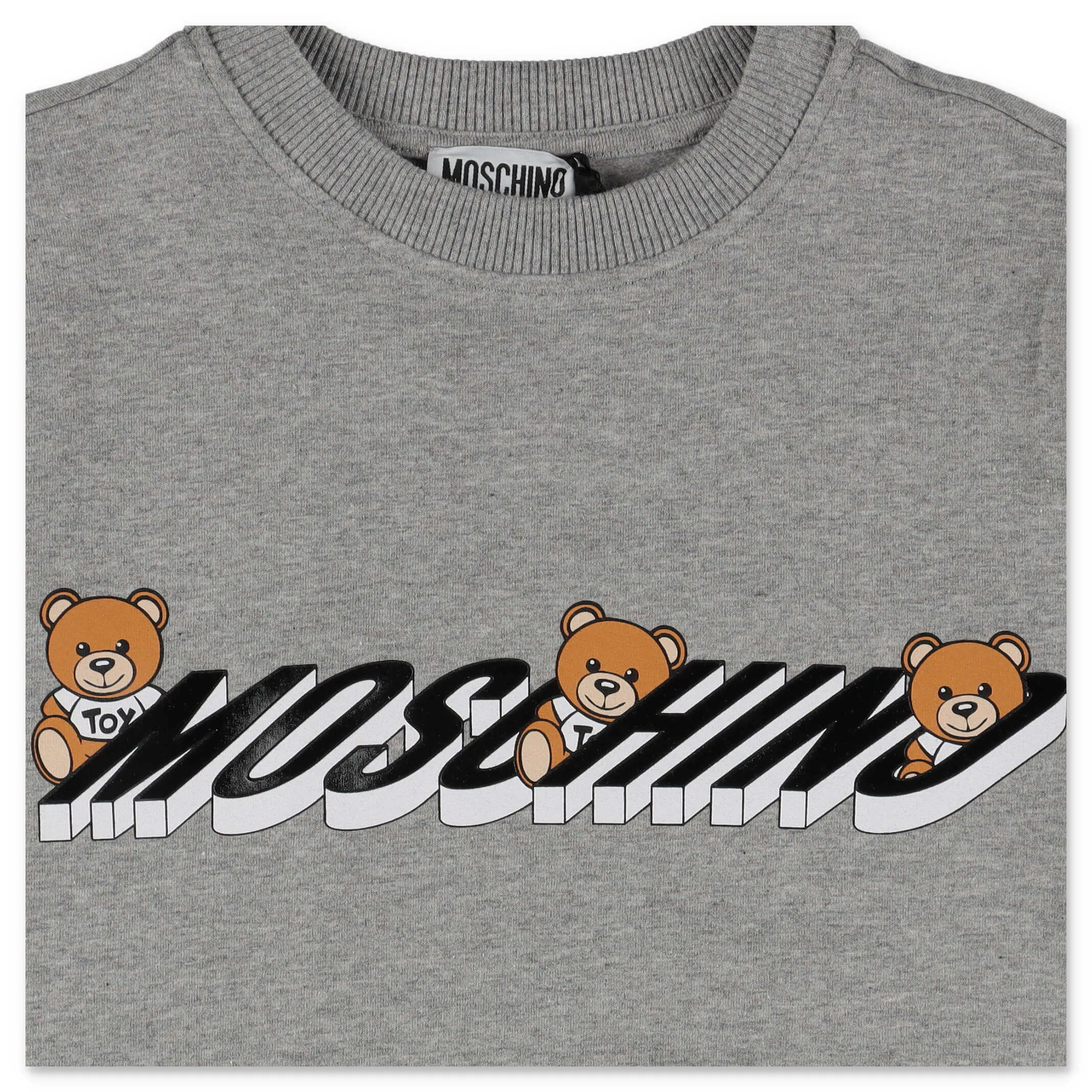 Moschino Kids Teddy Bear Logo Print Sweatshirt