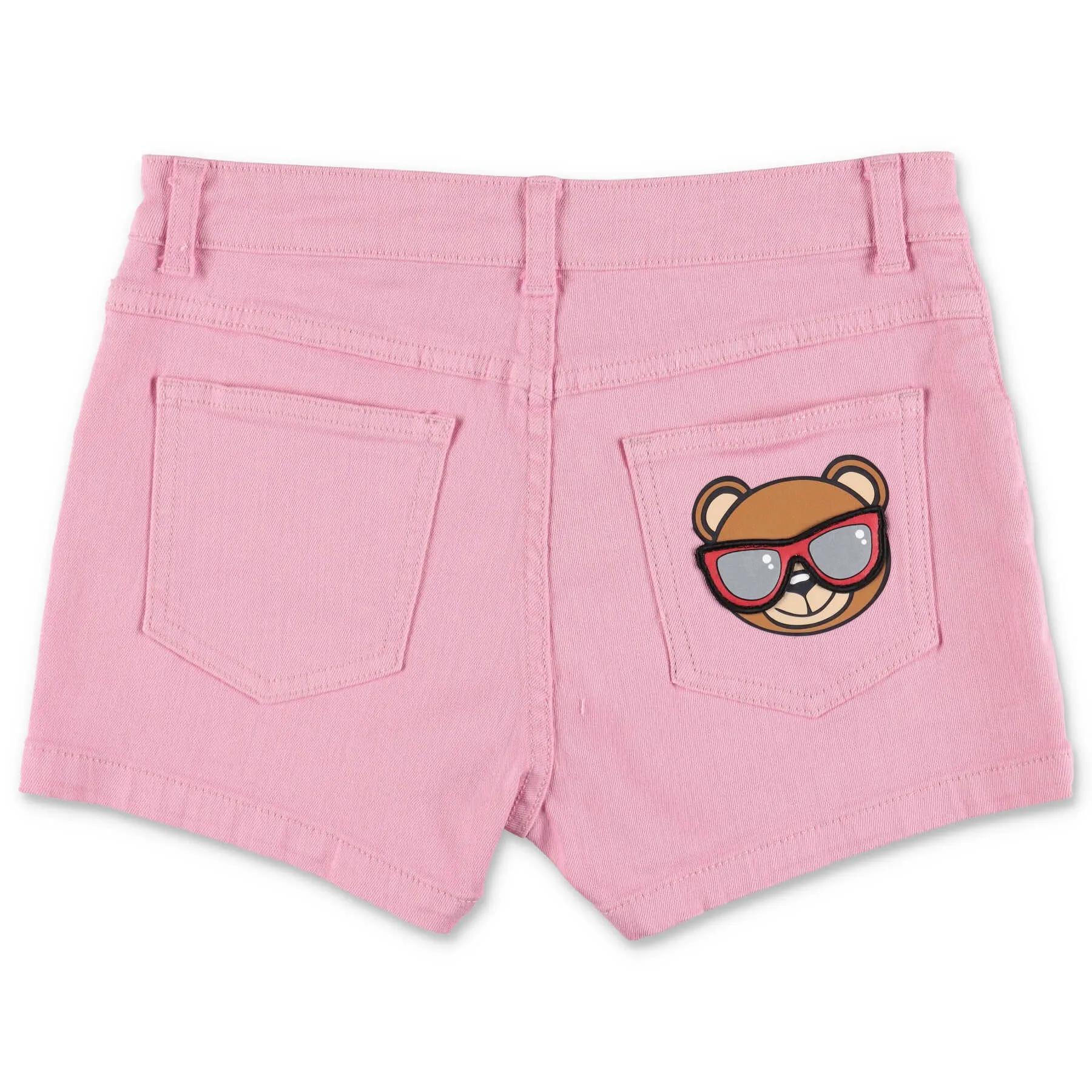 Moschino Kids Teddy Bear Patch Shorts