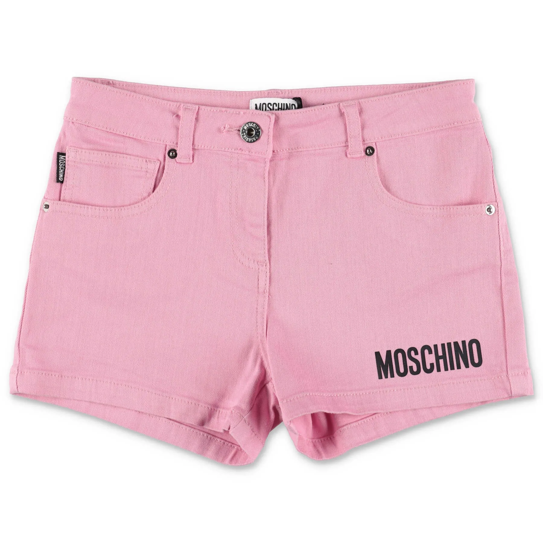 Moschino Kids Teddy Bear Patch Shorts