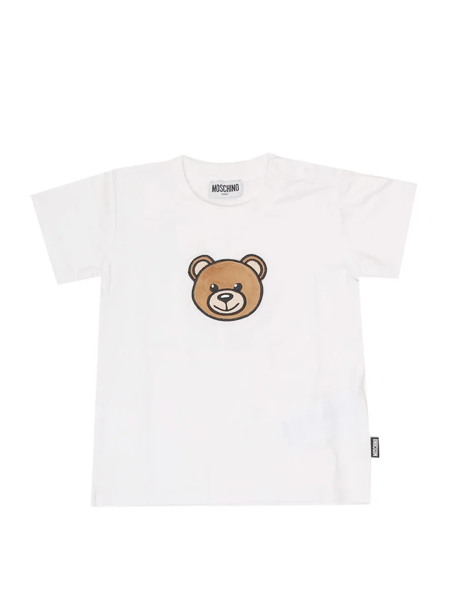 Moschino Kids Teddy Bear Patch T-Shirt