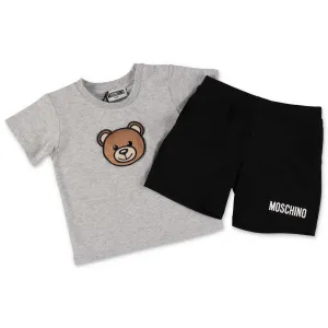 Moschino Kids Teddy Bear Patch Two-Piece Set