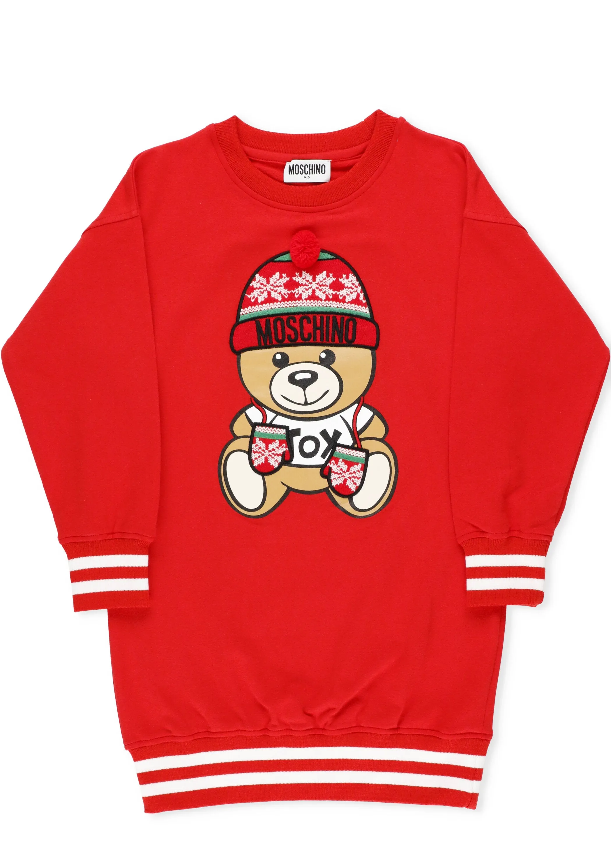 Moschino Kids Teddy Bear Print Dress