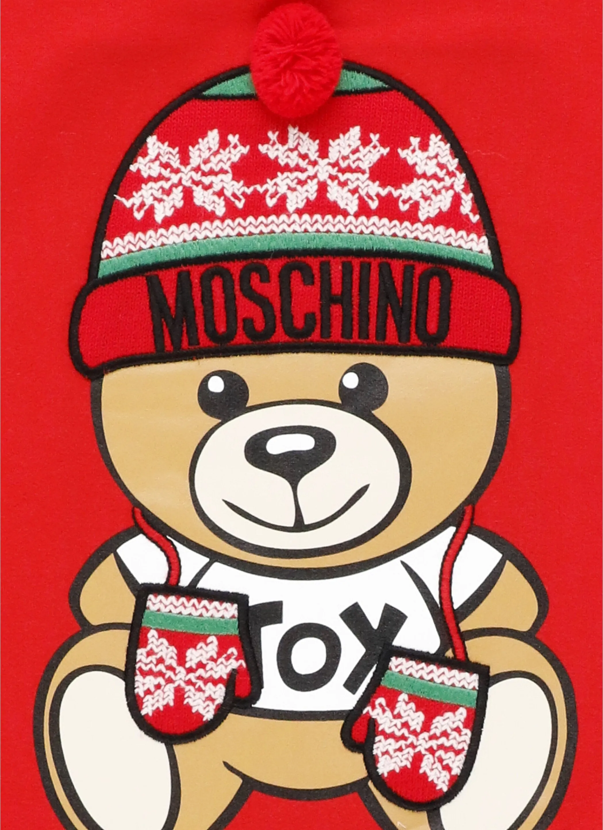 Moschino Kids Teddy Bear Print Dress