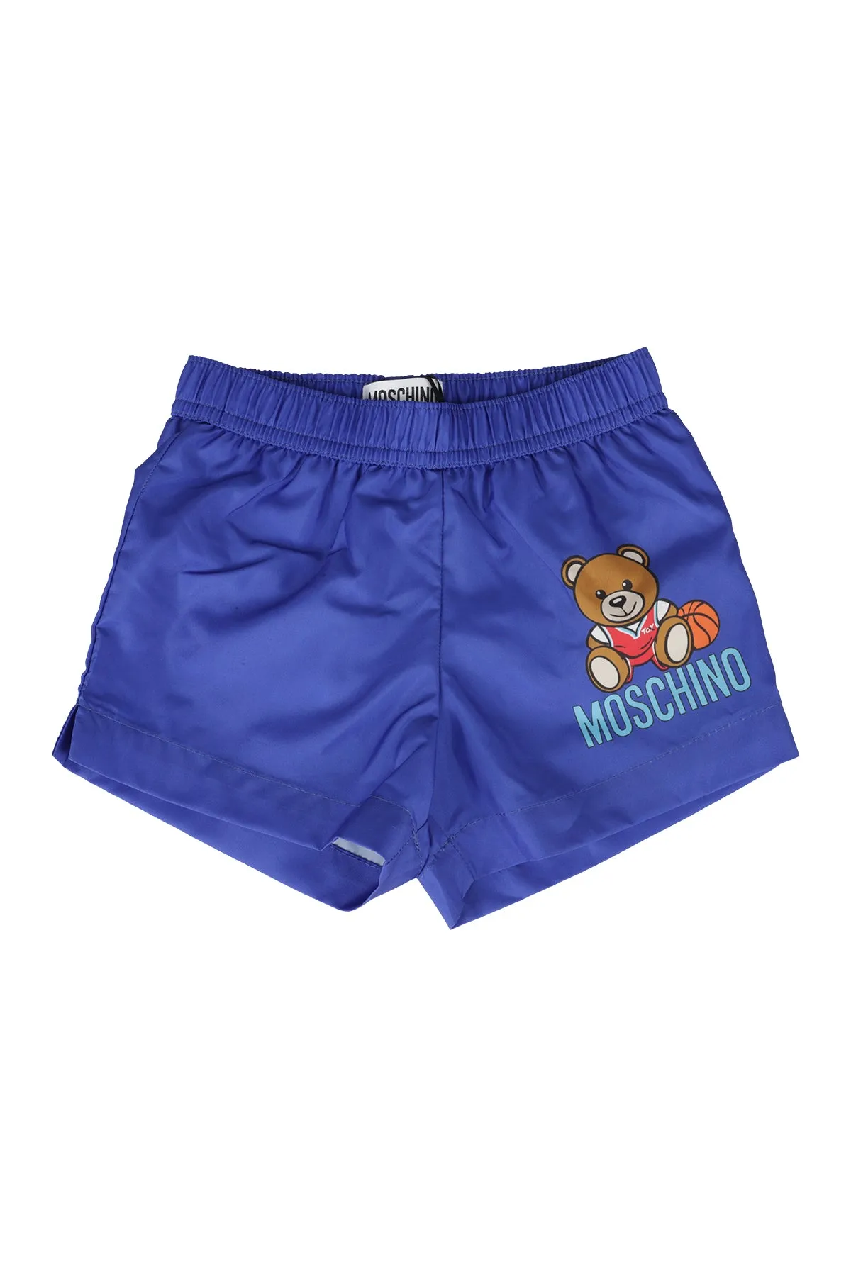 Moschino Kids Teddy Bear Print Swim Shorts