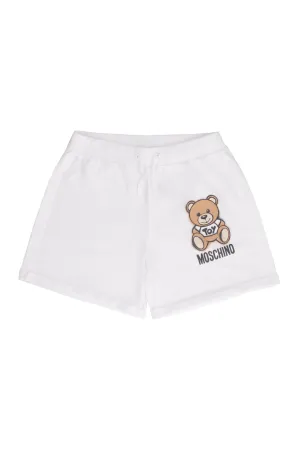Moschino Kids Teddy Bear Print Track Shorts