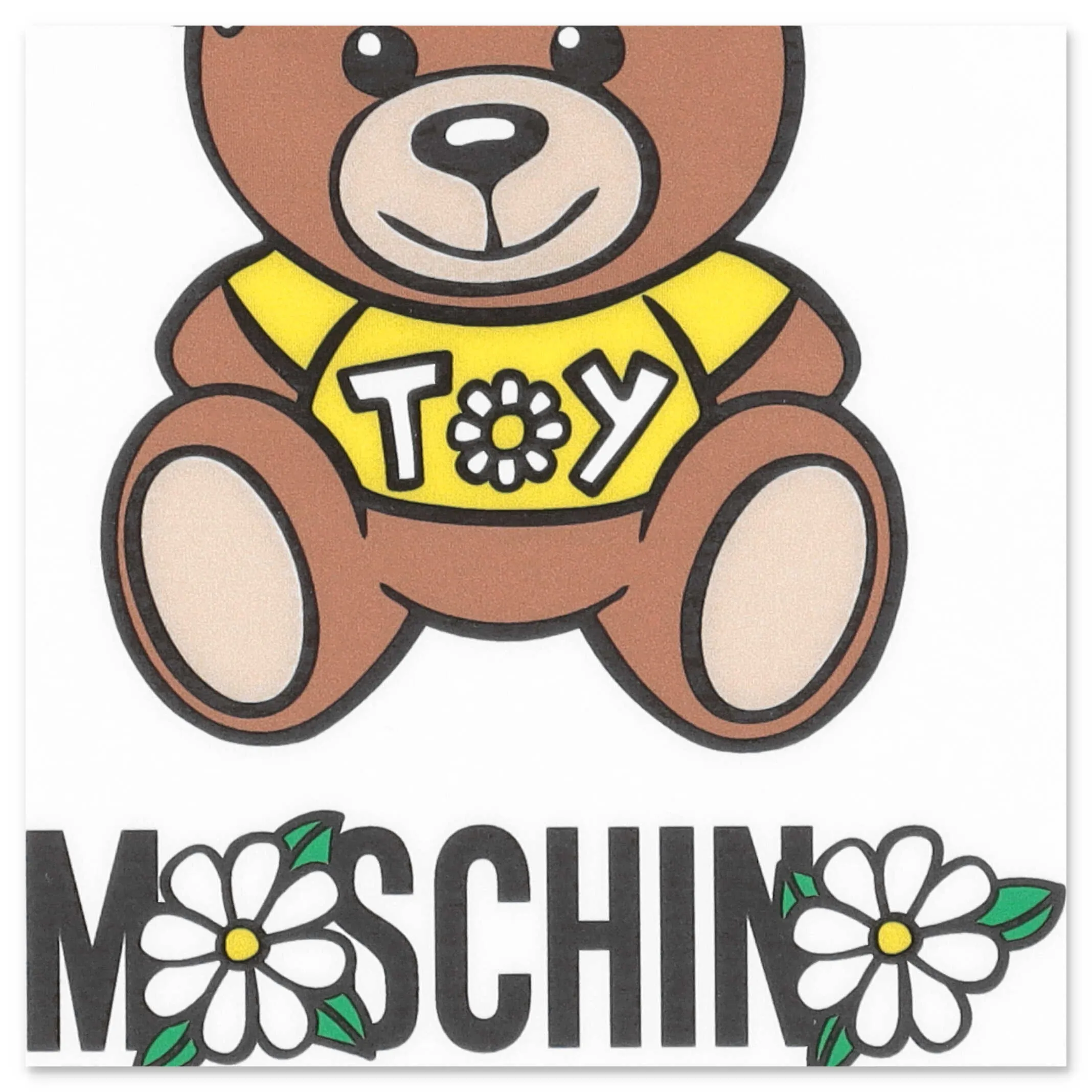 Moschino Kids Teddy Bear Printed Swimsuit