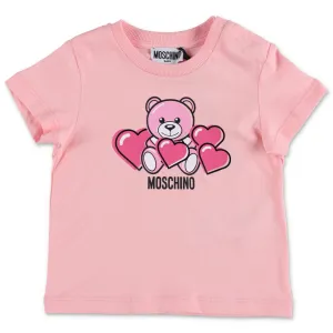 Moschino Kids Teddy Bear Printed T-Shirt