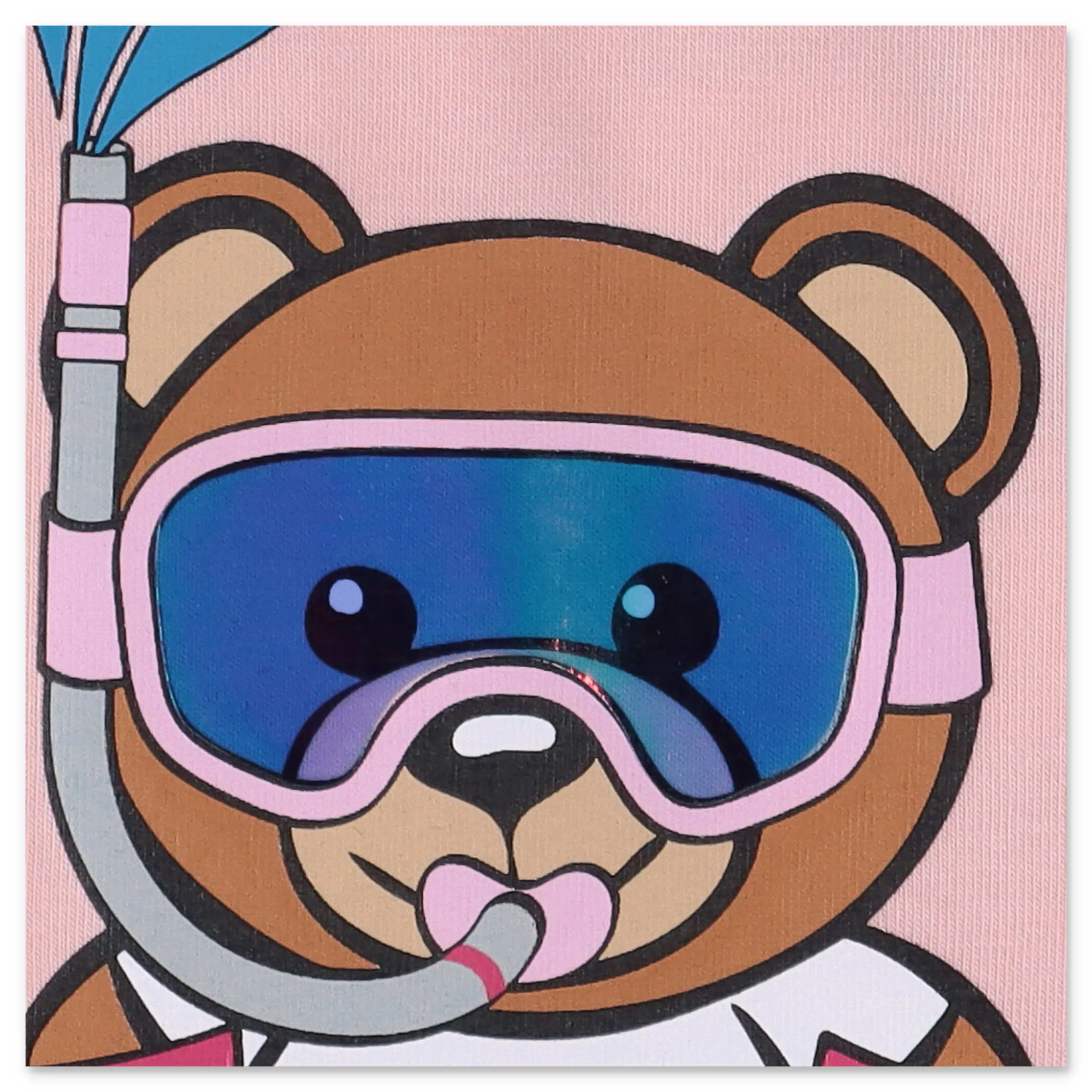 Moschino Kids Teddy Bear Printed Two-Piece Set