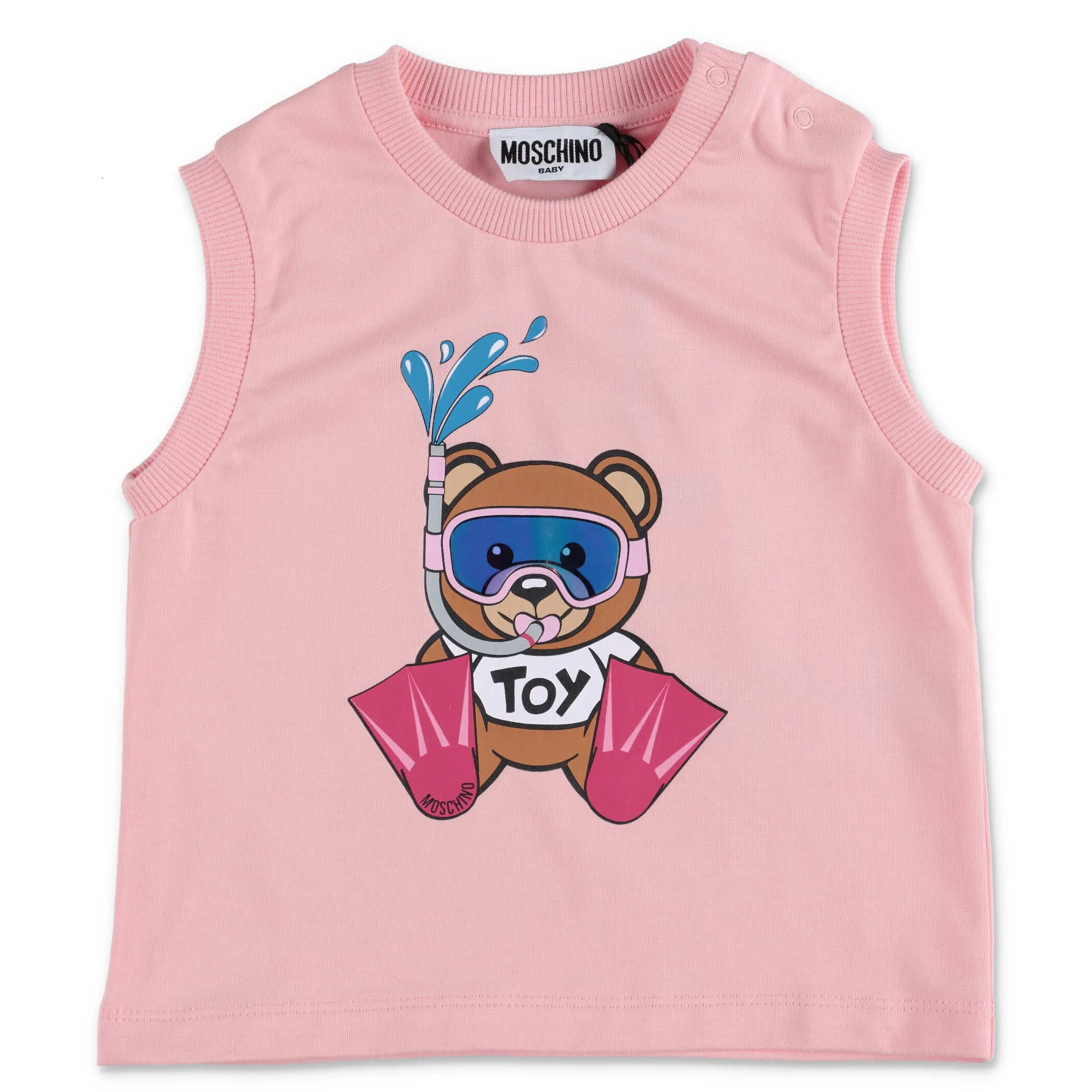 Moschino Kids Teddy Bear Printed Two-Piece Set