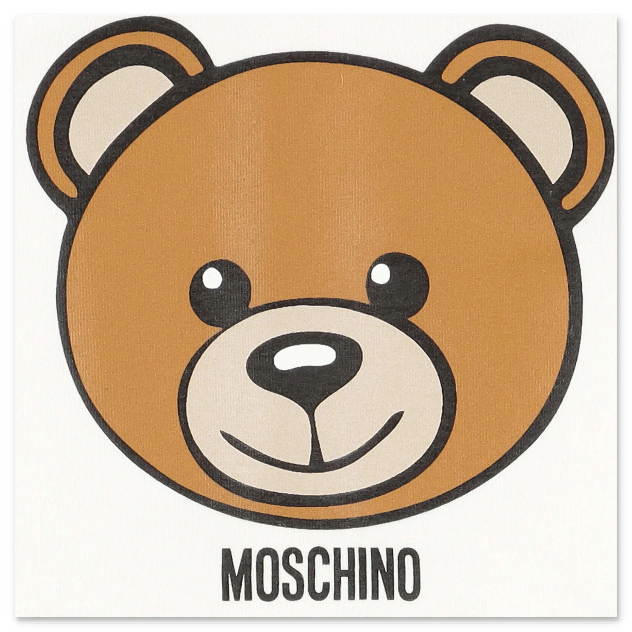 Moschino Kids Teddy Detailed Baby Onesie