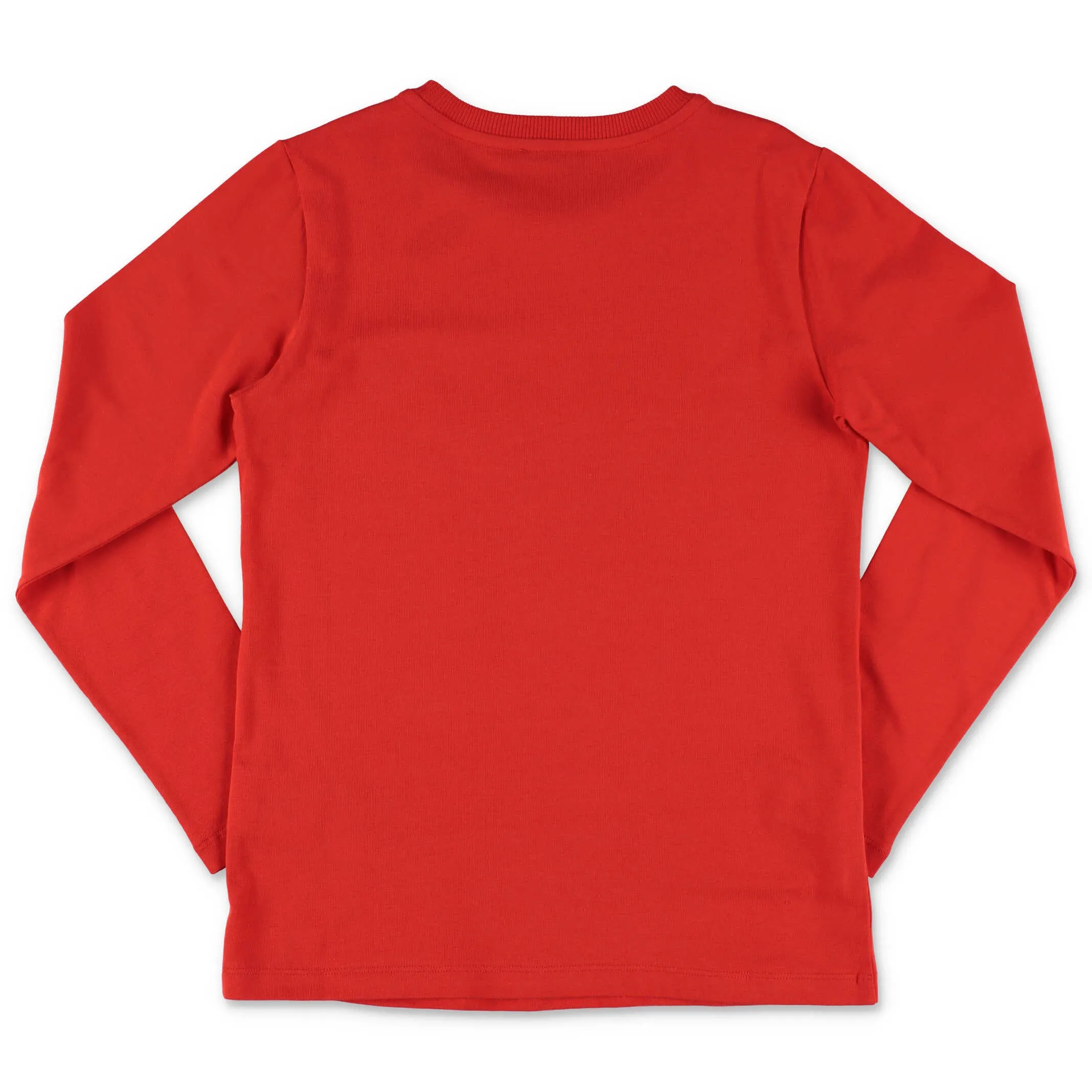 Moschino Kids Teddy Logo Print Long Sleeve T-Shirt