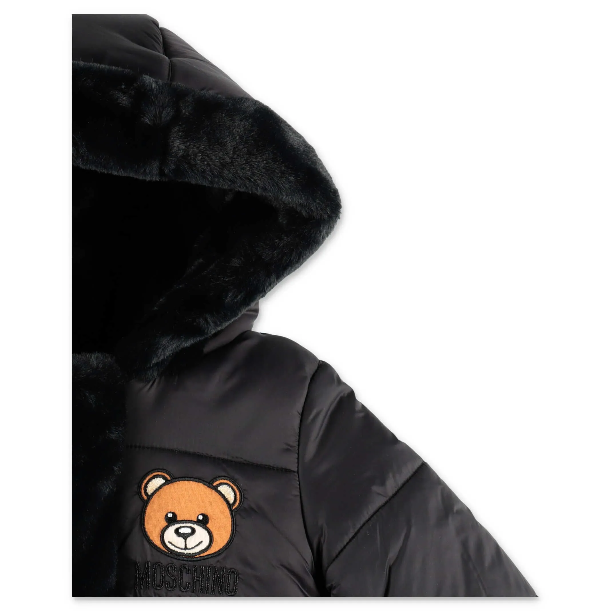 Moschino Kids Teddy Reversible Padded Coat