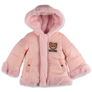 Moschino Kids Teddy Reversible Padded Coat